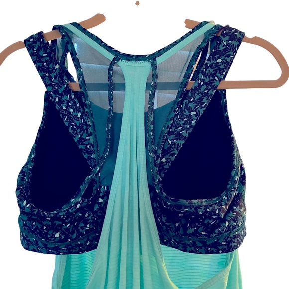 Lululemon Tough it out tank Heathered menthol size 12 - Picture 8 of 9